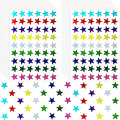 540pcs Foil Metallic Star Stickers - Reward for Home, School