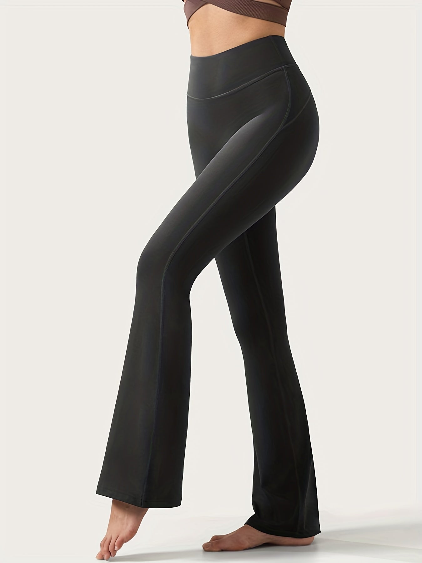 High Waist Flare Pants Butt Lifting Bootcut Activewear