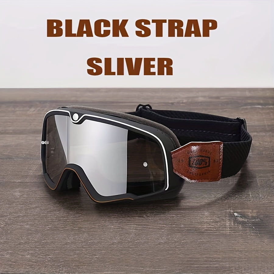 Men's Retro Goggles Motorcycle Off road Riding Goggles