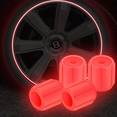 8pcs Integrated Luminous Valve Cap for Car Motorcycle Tire
