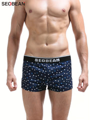 Men's Colorful Polka Dots Comfy Shorts Loose Pajama Bottoms