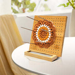 Crochet Blocking Board Braided Blocking Pad Square Blocking Board