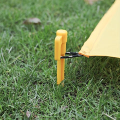 20PCS Plastic Tent Pegs Nail Camping Stakes Windproof Beach Mat Nails