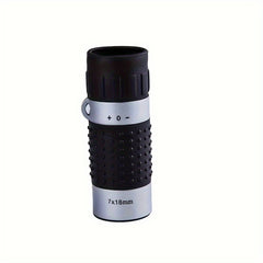 7X18 Mini Monocular Waterproof Coated Lenses for Birdwatching Hiking