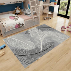Fluffy Faux Wool Area Rugs Non slip Modern Contemporary Large Carpet