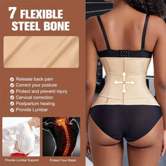 Tummy Control Waist Trainer Belly Belt Slimming Wrap Women's Shapewear