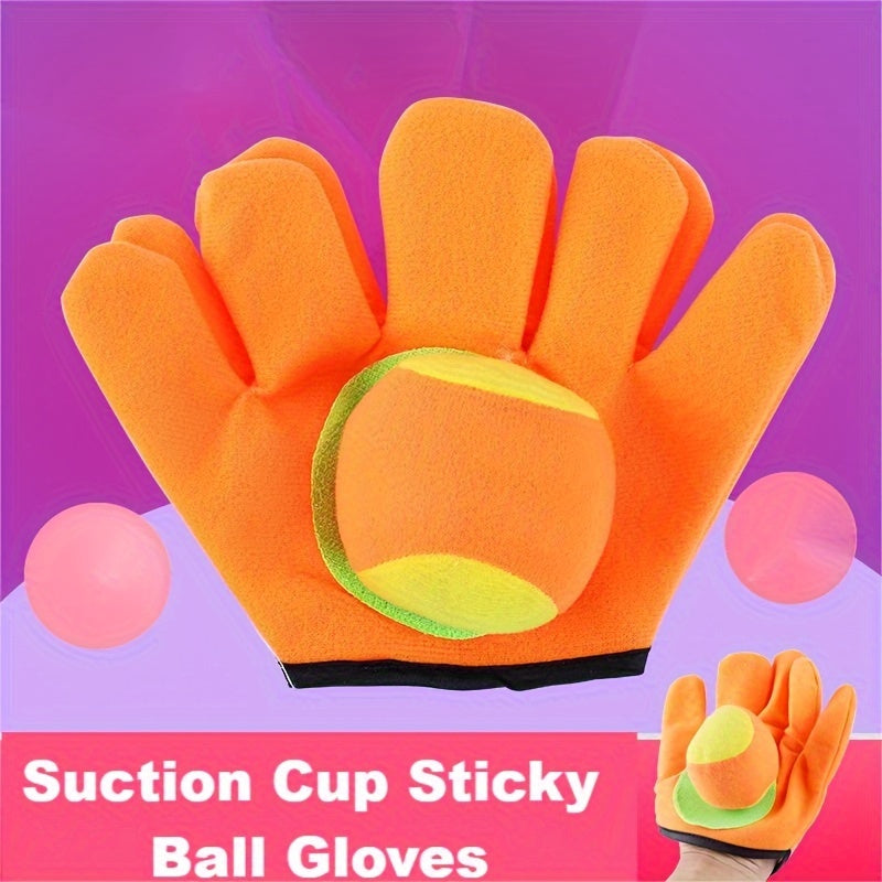 Funny Sticky Ball Gloves for Outdoor Sports Training