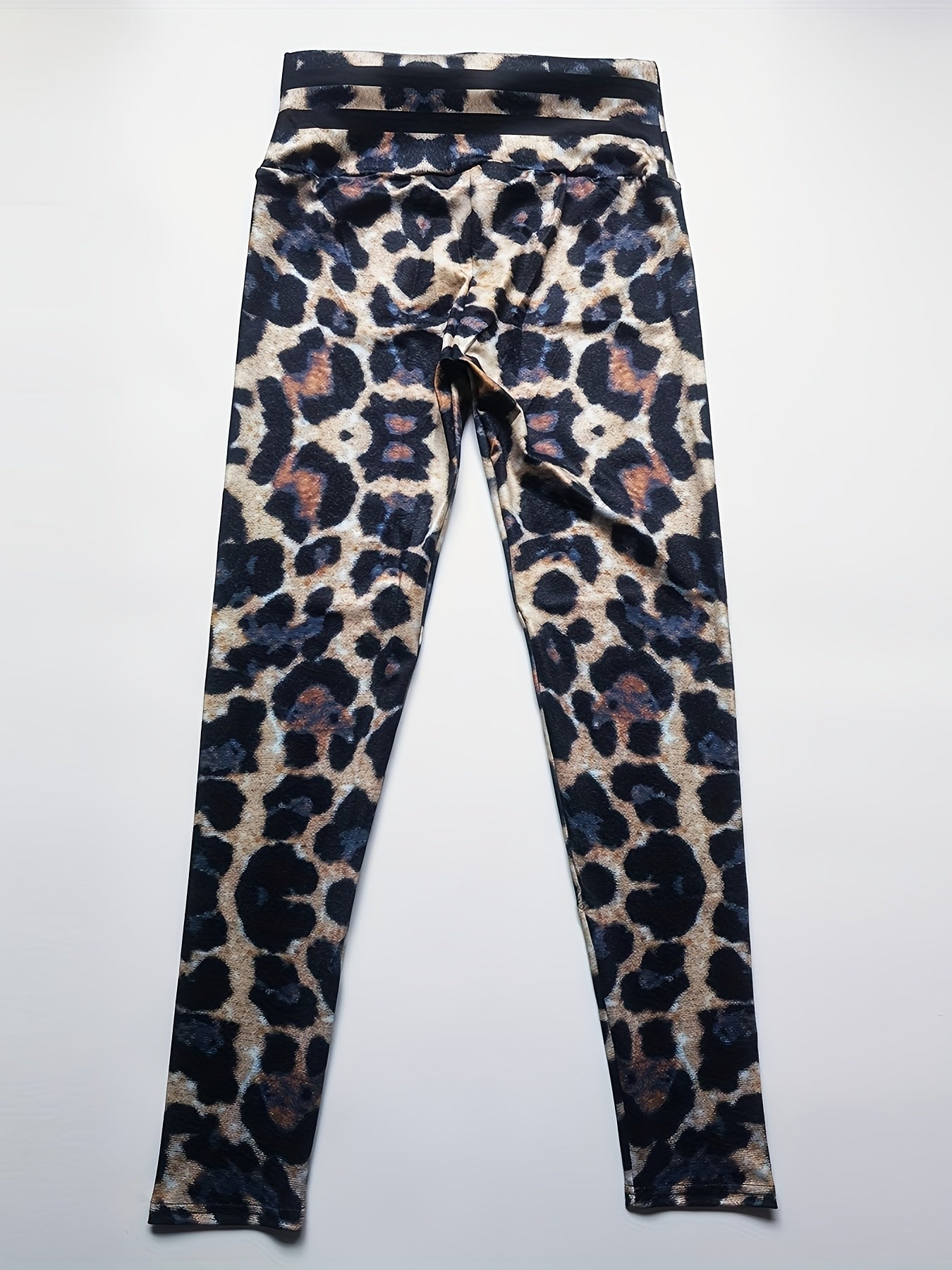 Leopard Print High Waist Yoga Leggings Women's Activewear