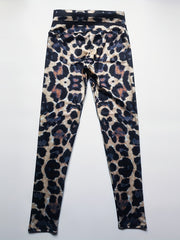 Leopard Print High Waist Yoga Leggings Women's Activewear
