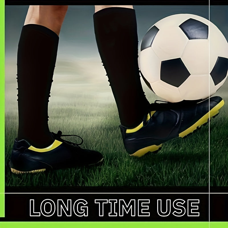 6 Pairs Scrunch Football Socks Extra Long Padded Sports Socks