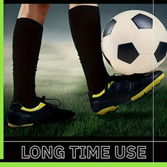 6 Pairs Scrunch Football Socks Extra Long Padded Sports Socks