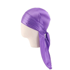 Kids Silk Sleep Cap Boys Pirate Cap Girls Headwraps