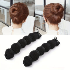 Retro Bun Magic Hair Styler Hair Donut Bun Ring for Women Lady Girls