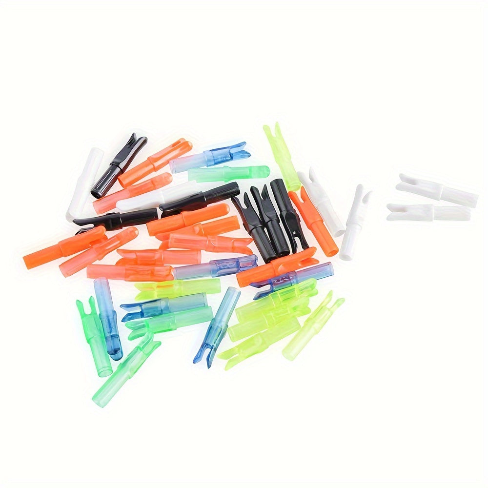 12pcs Arrow Nock For 0.244in 6.2mm ID Shaft Archery Accessory