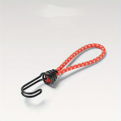 5pcs Tent Elastic Rope with Metal Hook Elastic Belt Fixer Binding Rope