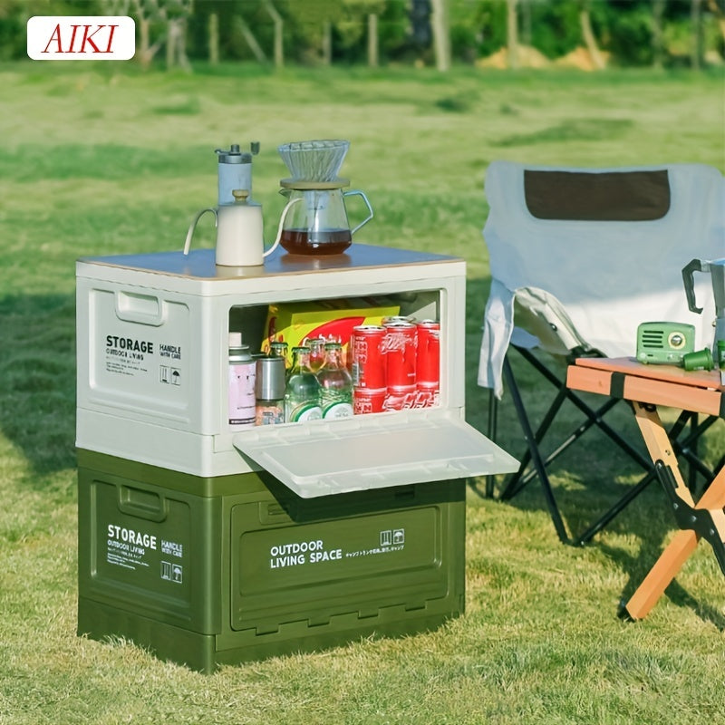 Portable Folding Box Moisture-proof Storage Box for Home, Camping, Car Fishing
