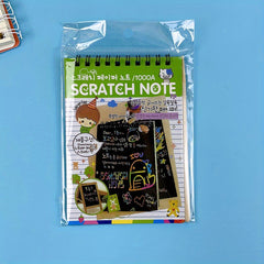 DIY Scratch Painting Student Graffiti Book Fun Scratch Book
