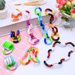 Deformable Twist & Bend Rope Toy for Hand Exercise