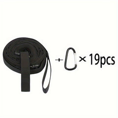 Camping Tent Hanging Rope with 19 Loops Storage Rope