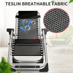 Adjustable Folding Lounger Chair for Outdoor Beach Camping Office Nap Home