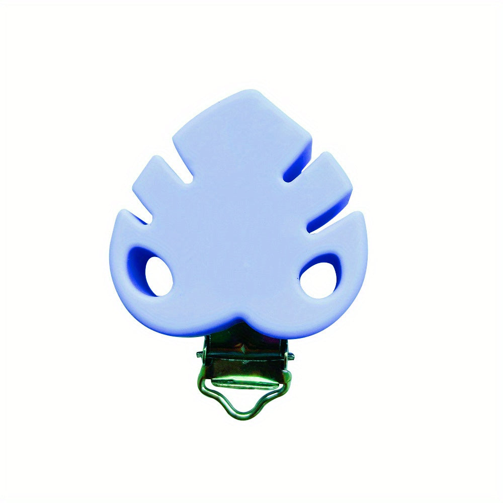 Light Silicone Pacifier Clip Leaf Anti-drop Chain DIY Baby Supplies