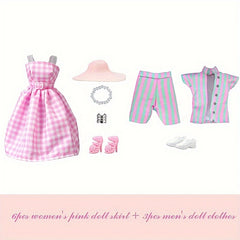 11'' Doll Clothes Long Sweater Spring Summer Style Toy Clothing Set