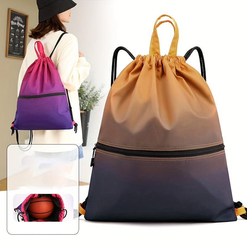 Stylish Gradient Harness Backpack for Men & Women