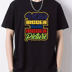 Men's Cotton Graphic Crew Neck Active T shirt Casual Comfy Tees