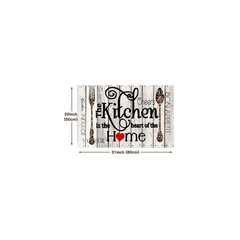 Soft Cushioned Anti Fatigue Kitchen Rug Waterproof Non Slip Kitchen Rugs