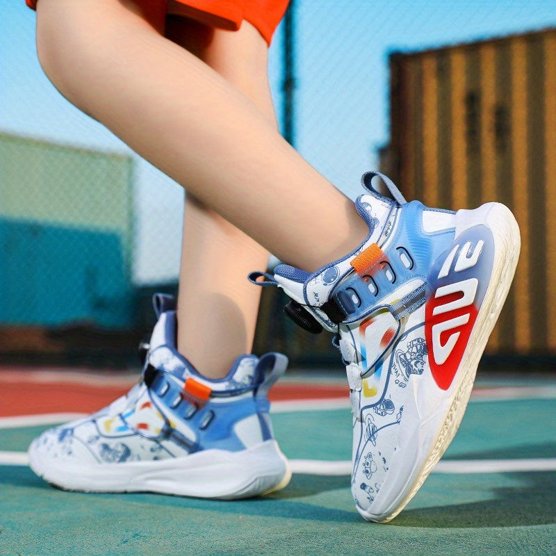 Kids Doodle Cushioned High Top Sneakers
