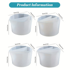 Silicone Split Cups 4 Pcs Resin Mixing Cups Fluid Art