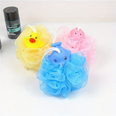 Cartoon Shower Flower Ball Kids' Bath Scrubber and Brush