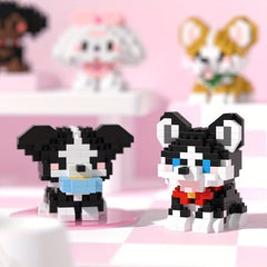 4040 Cat & Dog Building Blocks Set, AB Materials, Furniture Decoration