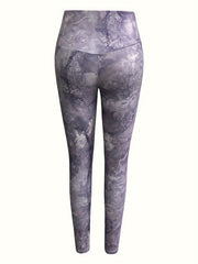 Tie Dye High Waist Tummy Control Fitness Pants Yoga Leggings