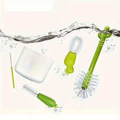 4pcs Cactus Straw Brush Set Cup Straw Cleaning Brush
