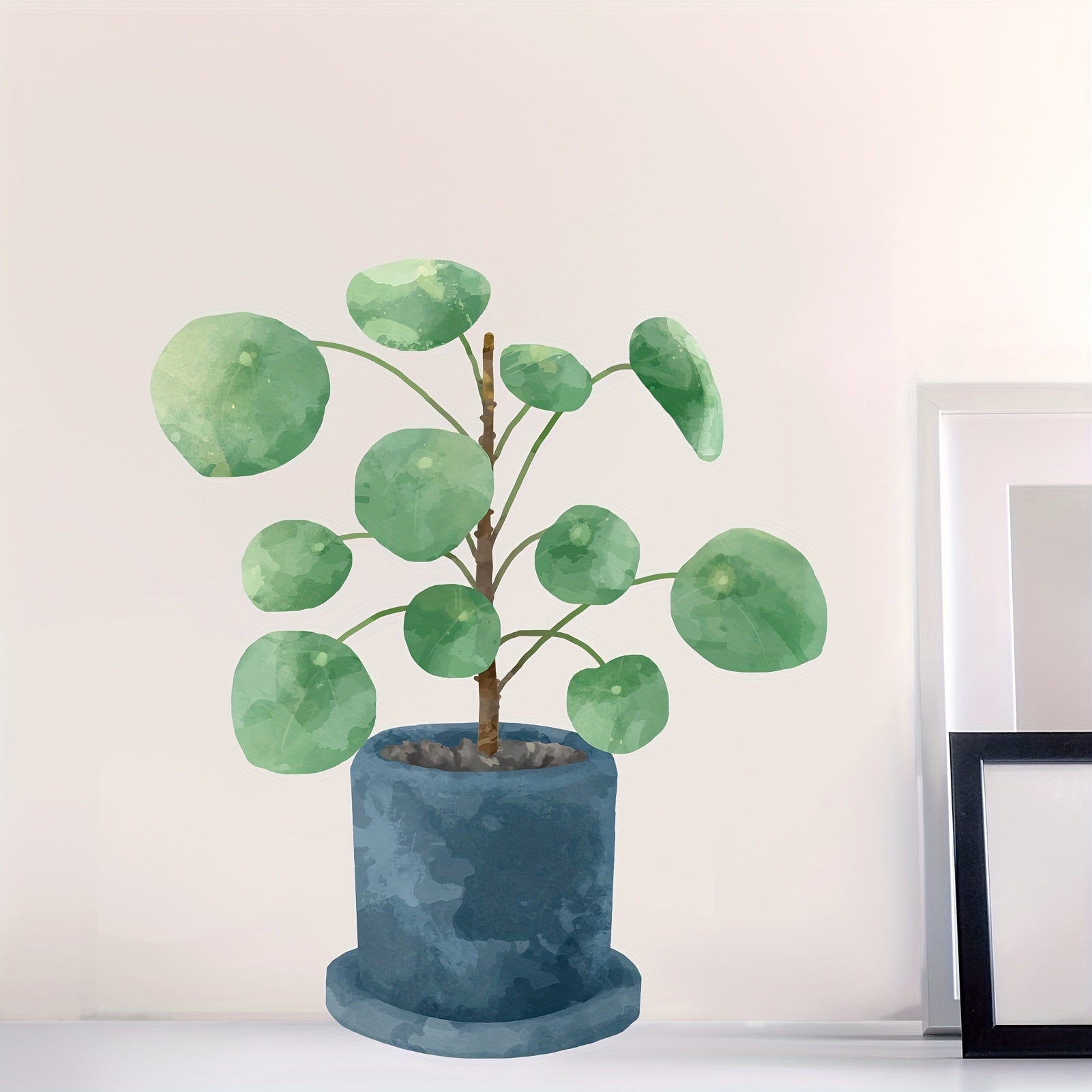 Green Leaves Wall Decal Peel And Stick Removable Sticker