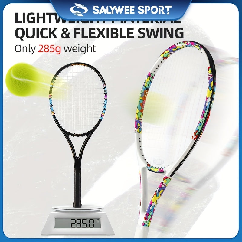 Carbon Fiber Tennis Racket for Indoor/Outdoor Play