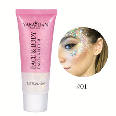 Summer Slay Mermaid Body Glitter Gel No Glue Needed