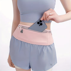 Reflective Running Fanny Pack Waist Bag for Hiking Cycling Workout