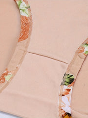 3 Pack Plus Size Seamless Floral Print Panties Set