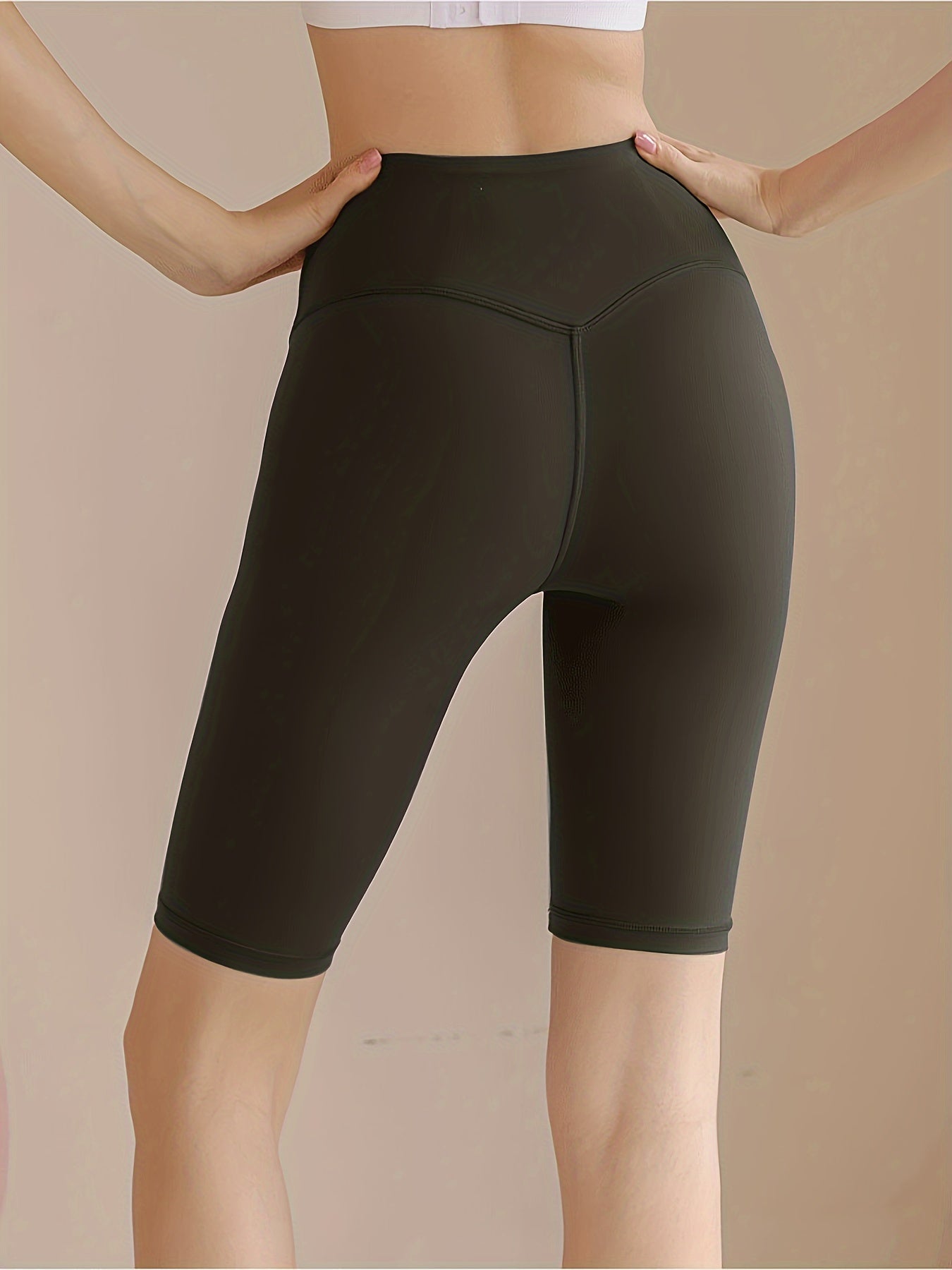 High Waist Tummy Control Butt Lifting Sports Shorts