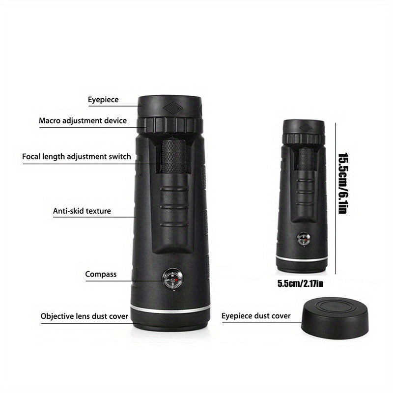 10x42 Binoculars for Hiking Camping & Wildlife Viewing with Mobile Phone Holder