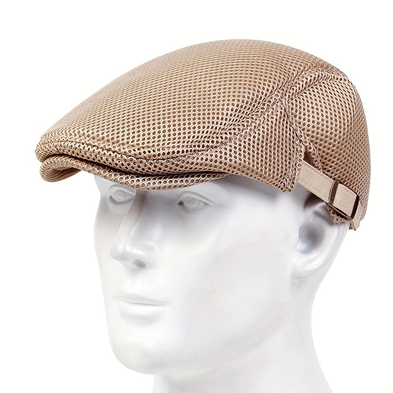 Casual Summer British Beret Spring Sun Breathable for Men Women