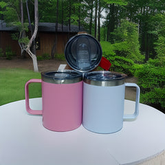 12oz Stainless Steel Insulated Water Bottle Leakproof Vacuum Water Cup