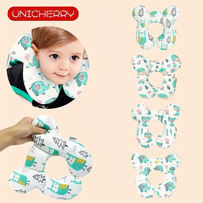 Baby U-shaped Neck Protector Pillow Car Seat Travel Pillow