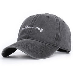 Retro Embroidered Baseball Cap for Couple