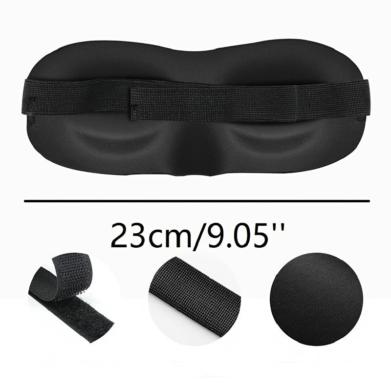 Ultralight 3D Blackout Eye Cover Soft Eye Shades Men & Women Outdoor Travel