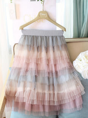 Kids Mesh Trim Off Shoulder Summer Dress