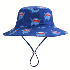 Shark Fisherman's Hat Breathable Wide Brim Sun Protection Bucket Hat