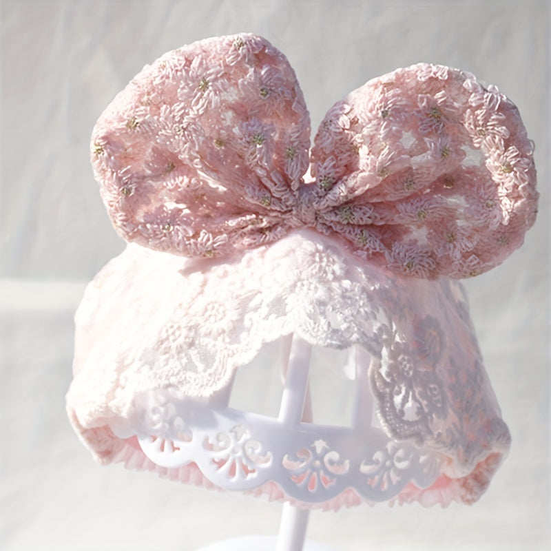 Baby Embroidered Bow Knot Headband Hairbands For Girls Newborn